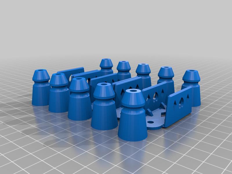 Williams EM Pinball Posts and Custom Lane Guides