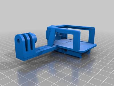 Runcam and face cam rail mount