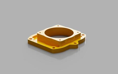 Throttle Body Adapter for BMW M60/M62 to N62 Big Bore 