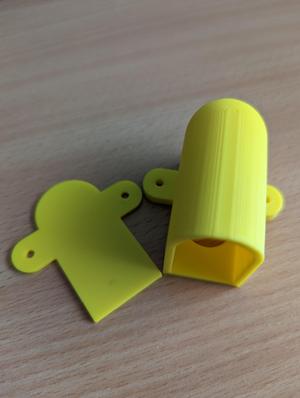 Pulse Sensor Housing, with a bottom