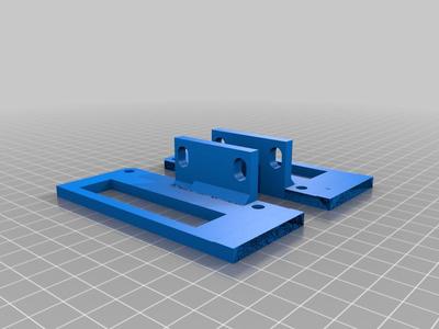 Raspberry Pi 4 1U rack-mount - Vertical Mount Bracket