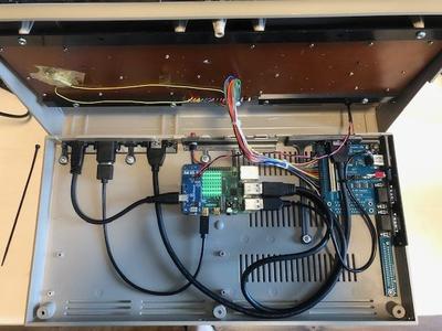 C64 pi 4b+ Retropie replacement plates