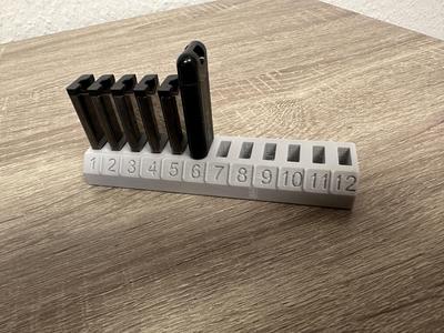 12 pcs USB holder for desk/wall