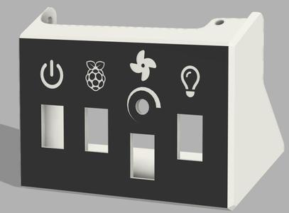 Lack switch box 4x with poti