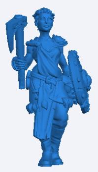Human Female Barbarian 2