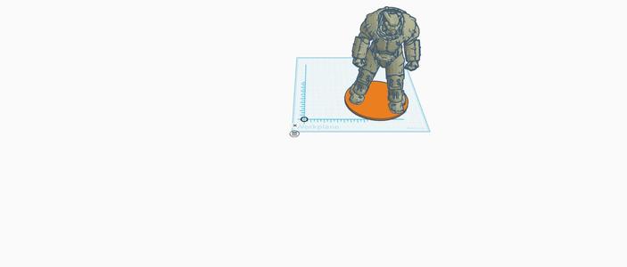 Fallout minature X01 Suit