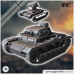 Panzer III Ausf. E - Germany Eastern Western Front Normandy Stalingrad Berlin Bulge WWII