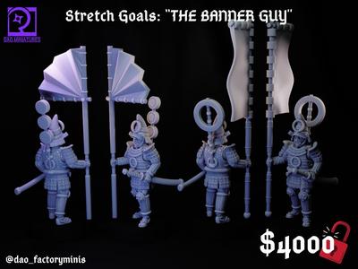 The Samurai Banner Guy