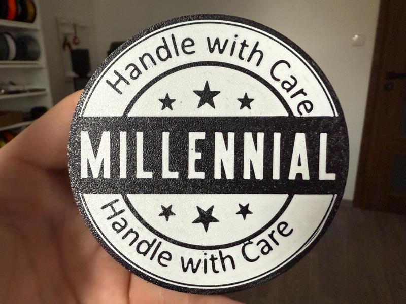 Millennial coaster