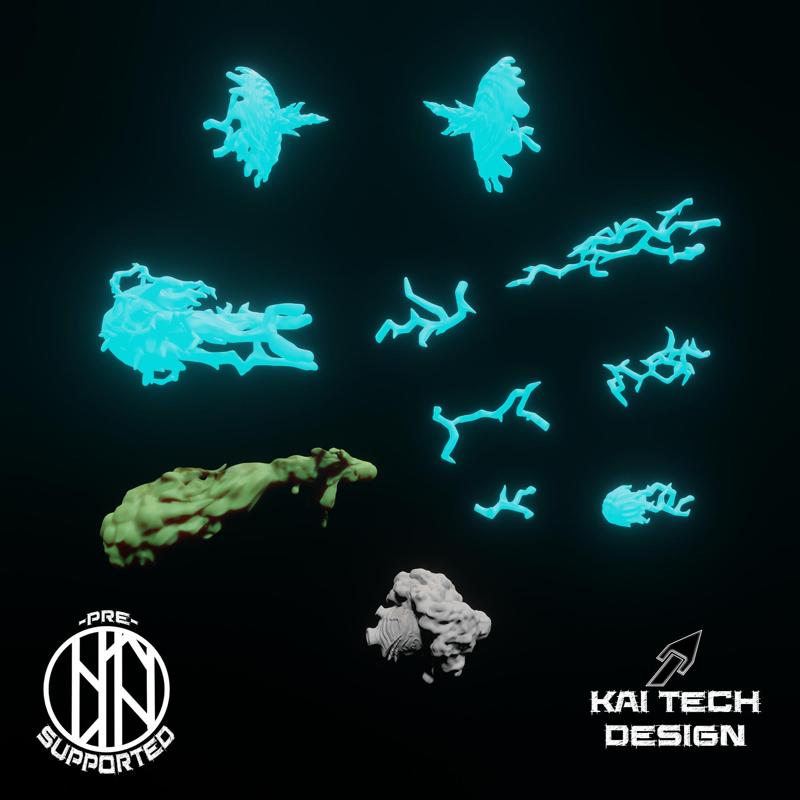 Space Alien battle effects