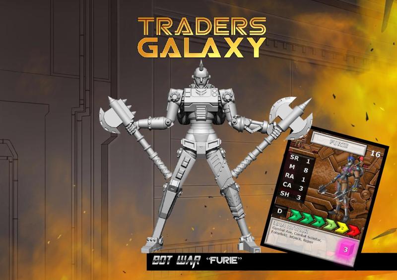 Trasher - Furie BotWar Miniature Game
