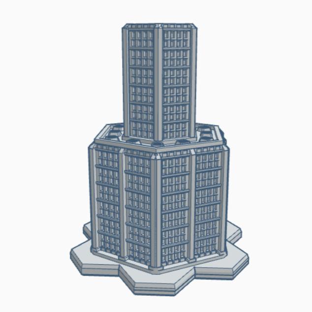 The Watchtower with Hex Base SFHB058