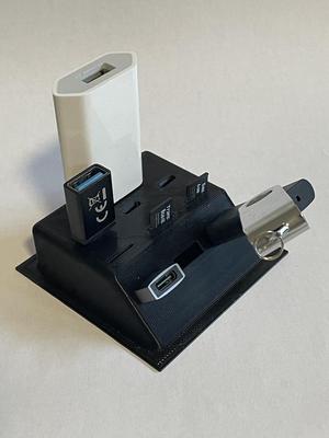 USB, Mikro SD und Ladegerät Box K2.0