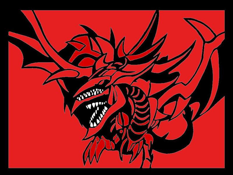 Slipher the sky dragon stencil