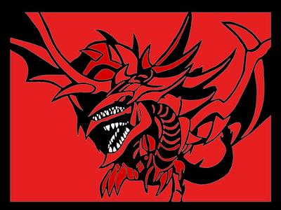 Slipher the sky dragon stencil