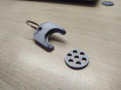 shopping cart coin + holder (IL)