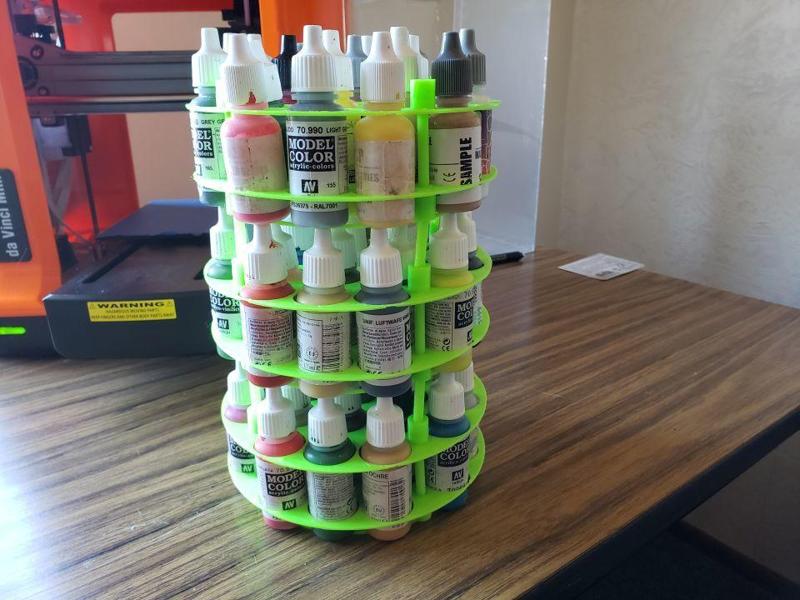 Vallejo Paint Bottle Stackable Holder