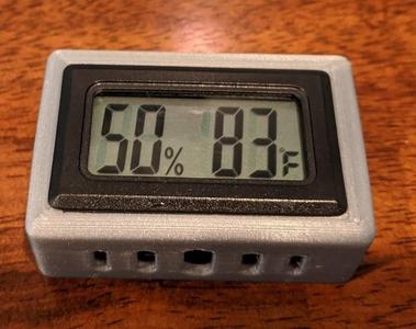Temperature gauge enclosure