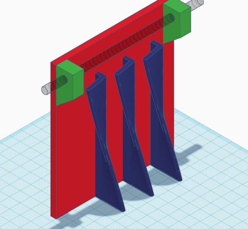 In-Line Pleat former