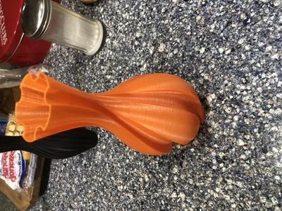 Vase Twisted 5 flute
