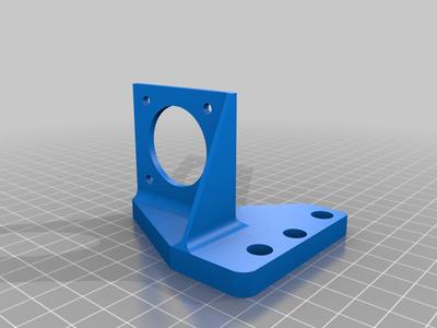 Halter für einen Direct Drive Extruder