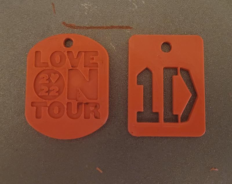 1D&HARRY STYLES KEYCHAIN\NECKLESS PLATE