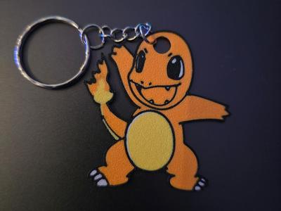 Pokemon Charmander Baby Keychain Pokeball