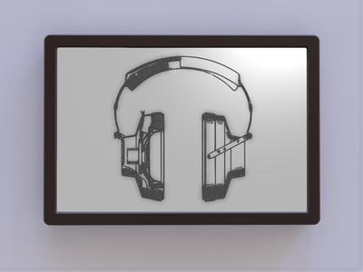 Headphones Patent Art