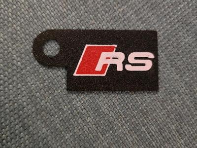 Audi RS Kids' Supercar Logo Keychain