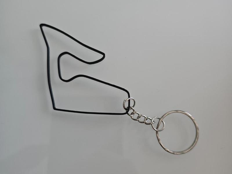 Formula 1 Red Bull Ring Minimalist Keychain