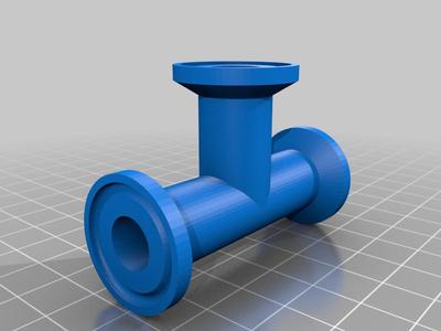 T-cross Tri-clamp 3/4"
