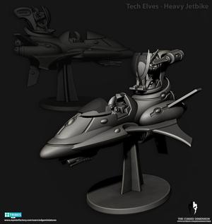 Tech Elves - Heavy Jetbike