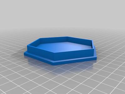Lid for Settlers of Catan Token Storage Tray