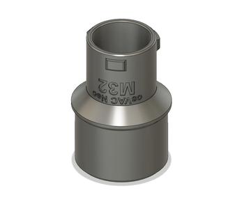 osVAC DN50 pipe adapter