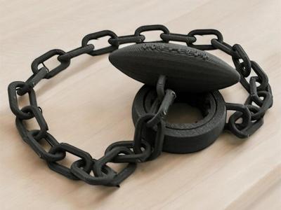 Chain Spinner Football 