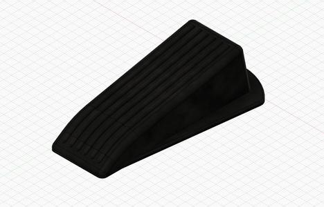 Traditional Rubber Doorstop