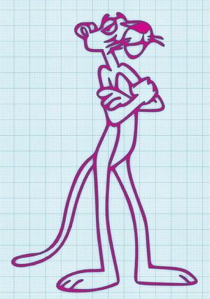 Pink Panther - wall art