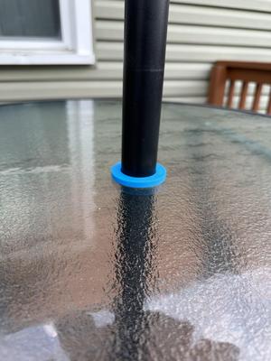 Patio Umbrella Glass Ring/Support