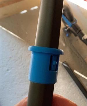 8" big wheel scooter stem folding guard ring