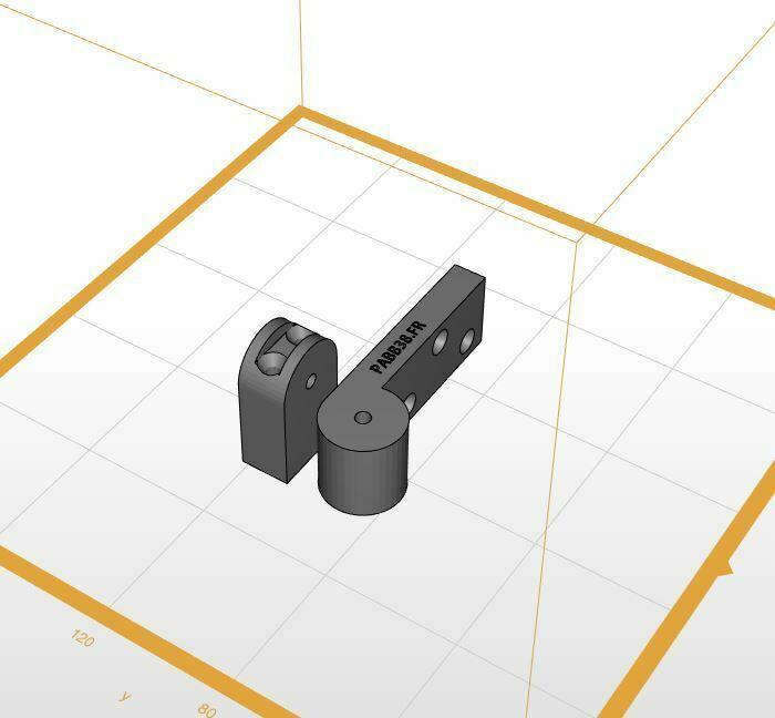 Reinforcing hinge 180° opening