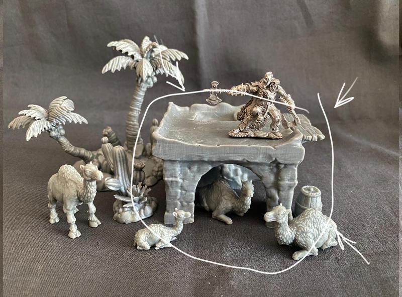 Caravansary, building in desert