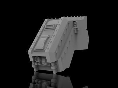 Warsuit Sarcophagus for Prime Warriors 