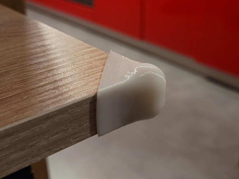 TPU shelf corner bumper