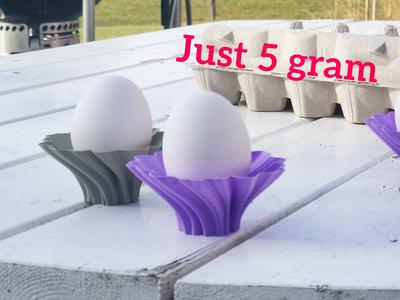 Egg Cup Egg Holder Flower Vase mode only 5 grams