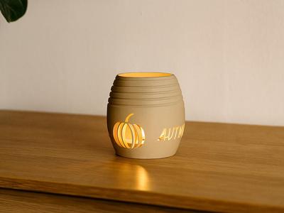 Tealight Holder Autumn