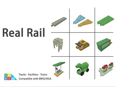 CUBEUNi-Real Rail- Track/Facilities/Trains