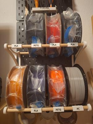 Skadis Filament Rack Label