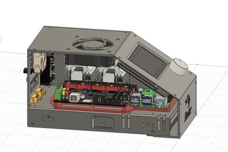 Ender 3 Pro EABAIO Electronics Enclosure