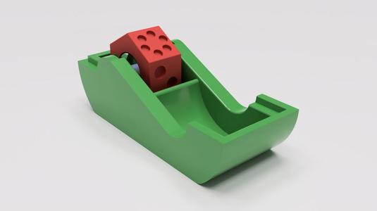 Captive Roller Dice