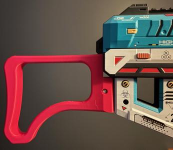 Picatinny stock for xshot fury x